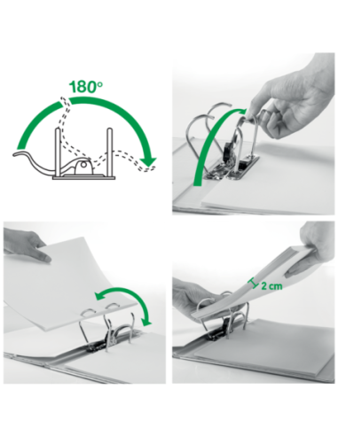 LZ11060051-5,Biblioraft plastifiat 8.2cm 180grade turcoaz active wow Leitz - Set 5
