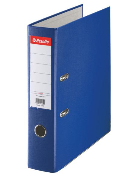 ES11255-20,Biblioraft plastifiat 7.5cm albastru economy Esselte - Set 20