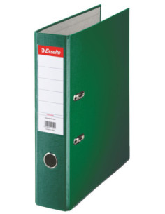 ES11256-20,Biblioraft plastifiat 7.5cm verde economy Esselte - Set 20