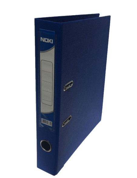 NK56414130-25,Biblioraft plastifiat int-ext 5cm albastru Noki - Set 25