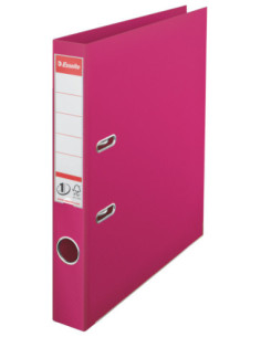 ES811413-10,Biblioraft plastifiat int-ext 5cm magenta nr1 power Esselte - Set 10