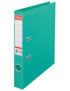 ES811412-10,Biblioraft plastifiat int-ext 5cm menta nr1 power Esselte - Set 10