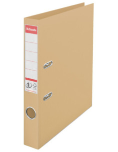 ES218690-10,Biblioraft plastifiat int-ext 5cm nisipiu nr1 power Esselte - Set 10