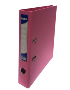 NK56414070-25,Biblioraft plastifiat int-ext 5cm roz Noki - Set 25