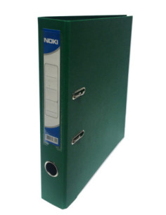 NK56414160-25,Biblioraft plastifiat int-ext 5cm verde Noki - Set 25