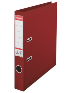ES811520-10,Biblioraft plastifiat int-ext 5cm visiniu nr1 power Esselte - Set 10