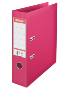 ES811313-10,Biblioraft plastifiat int-ext 7.5cm magenta nr1 power Esselte - Set 10