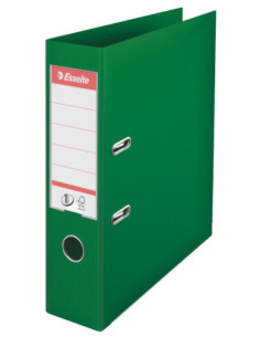 ES811360-10,Biblioraft plastifiat int-ext 7.5cm verde nr1 power Esselte - Set 10