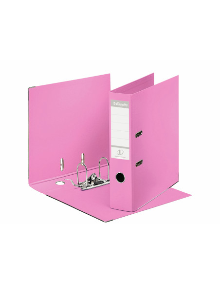 ES231038-10,Biblioraft plastifiat int-ext 7.5cm violet nr1 power Esselte - Set 10