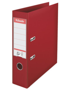 ES811510-10,Biblioraft plastifiat int-ext 7.5cm visiniu nr1 power Esselte - Set 10