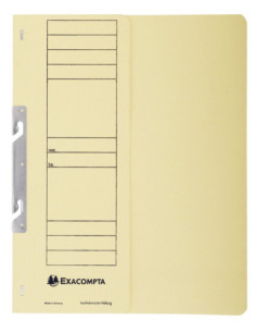 EX352622B-50,Dosar carton incopciat 1/2 natur Exacompta - Set 50