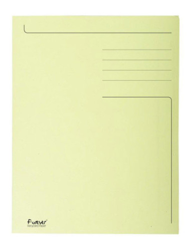 EX448005E-50,Dosar carton plic galben Exacompta - Set 50