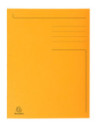 EX448009E-50,Dosar carton plic portocaliu Exacompta - Set 50