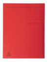 EX448003E-50,Dosar carton plic rosu Exacompta - Set 50