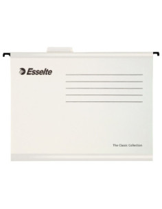 ES90319-25,Dosar suspendabil alb standard pendaflex Esselte - Set 25