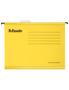 ES90314-25,Dosar suspendabil galben standard pendaflex Esselte - Set 25