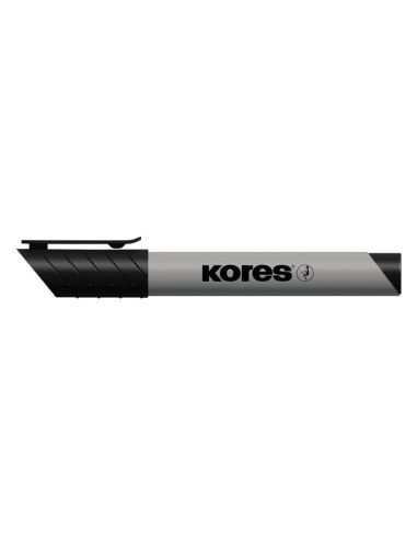 KO21300-12,Marker flipchart negru 3mm eco Kores - Set 12