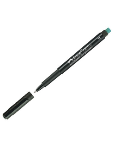 FC151399-10,Marker permanent negru f multimark Faber-castell - Set 10