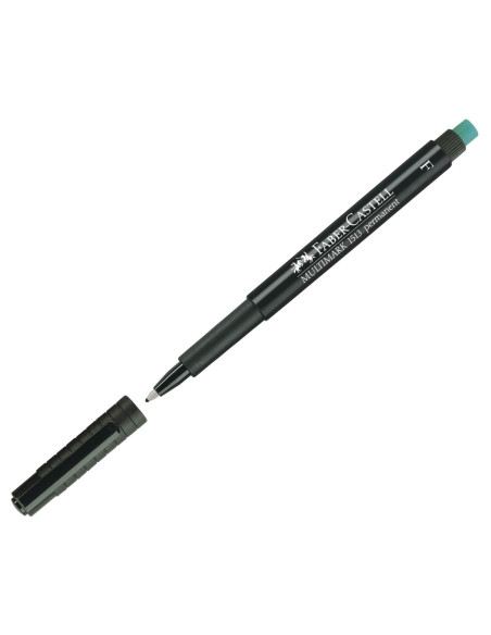 FC151399-10,Marker permanent negru f multimark Faber-castell - Set 10