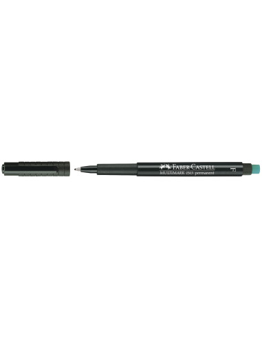 FC151399-10,Marker permanent negru f multimark Faber-castell - Set 10