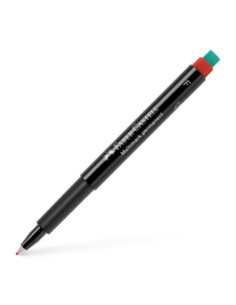 FC151321-10,Marker permanent rosu f multimark Faber-castell - Set 10
