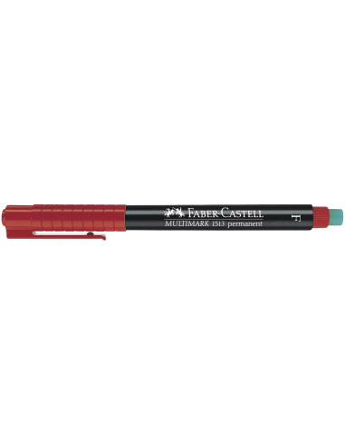 FC151321-10,Marker permanent rosu f multimark Faber-castell - Set 10