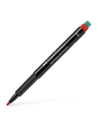 FC152521-10,Marker permanent rosu m multimark Faber-castell - Set 10