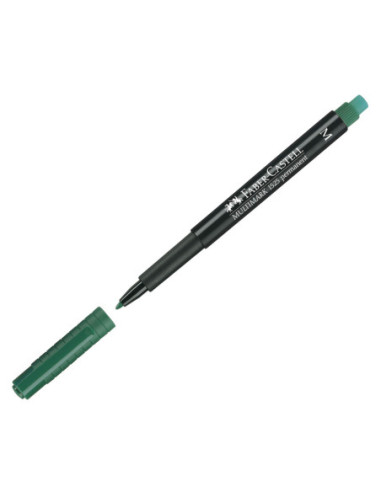 FC152563-10,Marker permanent verde m multimark Faber-castell - Set 10