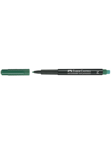 FC152563-10,Marker permanent verde m multimark Faber-castell - Set 10