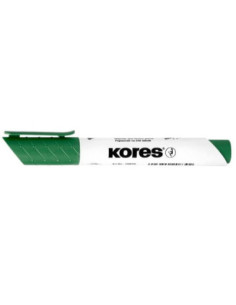 KO20835-12,Marker whiteboard verde 3mm Kores - Set 12