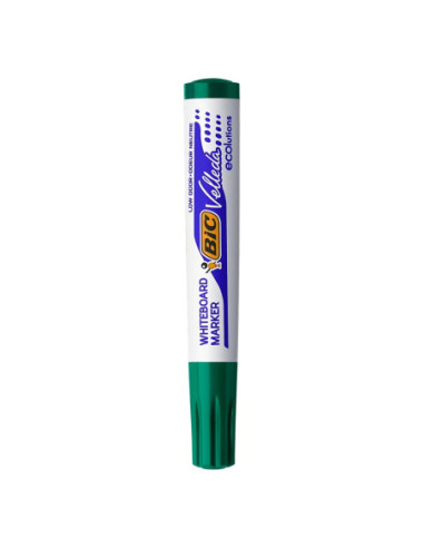 BC904940-12,Marker whiteboard verde velleda 1701 Bic - Set 12