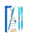 DLEQ02330-12,Pix cu mecanism 0.7mm xtream albastru Deli - Set 12