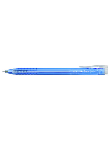 FC545351-10,Roller 0.5mm semi-gel cu mecanism albastru rx5 Faber-castell - Set 10