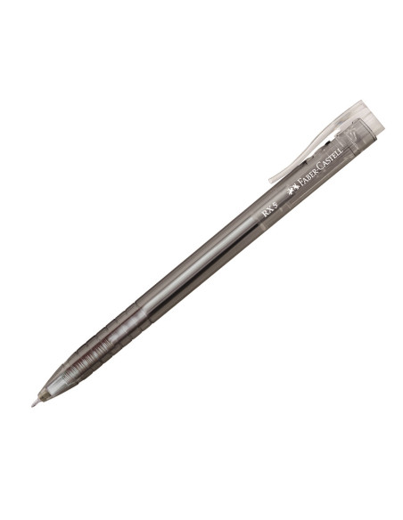 FC545399-10,Roller 0.5mm semi-gel cu mecanism negru rx5 Faber-castell - Set 10