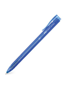 FC545451-10,Roller 0.7mm semi-gel cu mecanism albastru rx7 Faber-castell - Set 10