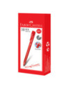 FC545421-10,Roller 0.7mm semi-gel cu mecanism rosu rx7 Faber-castell - Set 10