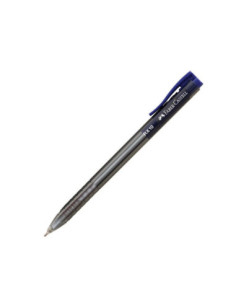 FC545551-10,Roller 1.0mm semi-gel cu mecanism albastru rx10 Faber-castell - Set 10