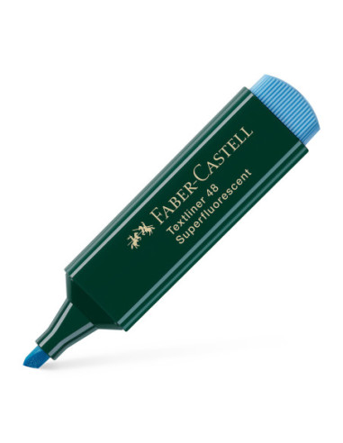 FC154851-10,Textmarker albastru 1548 Faber-castell - Set 10
