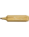 FC154650-10,Textmarker auriu metalizat 1546 Faber-castell - Set 10