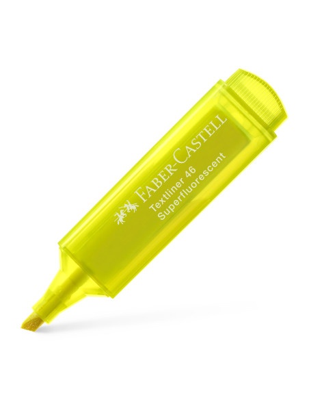 FC154607-10,Textmarker galben superfluorescent 1546 Faber-castell - Set 10