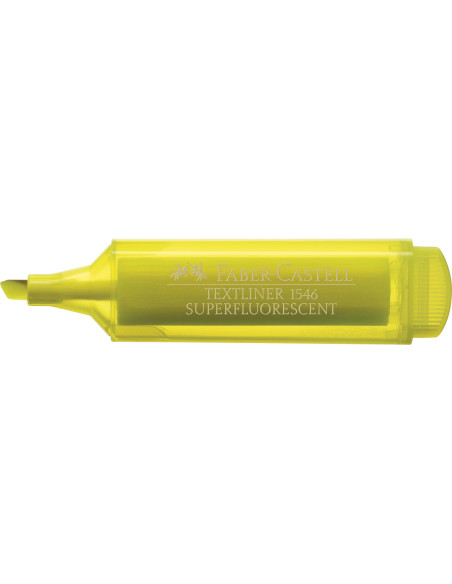 FC154607-10,Textmarker galben superfluorescent 1546 Faber-castell - Set 10