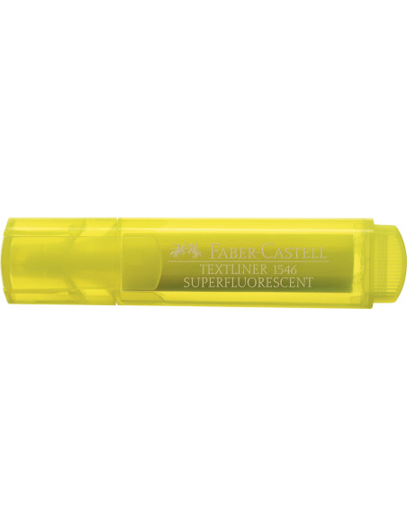 FC154607-10,Textmarker galben superfluorescent 1546 Faber-castell - Set 10