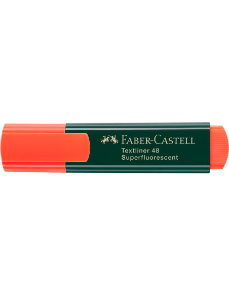 FC154815-10,Textmarker portocaliu 1548 Faber-castell - Set 10