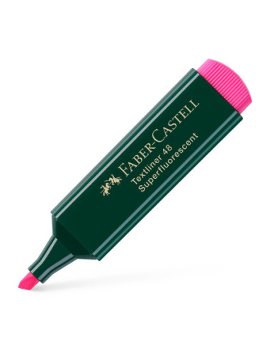 FC154828-10,Textmarker roz 1548 Faber-castell - Set 10