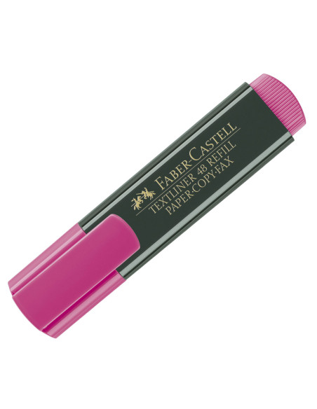 FC154828-10,Textmarker roz 1548 Faber-castell - Set 10