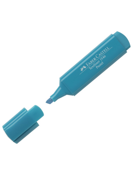 FC154658-10,Textmarker turcoaz pastel 1546 Faber-castell - Set 10