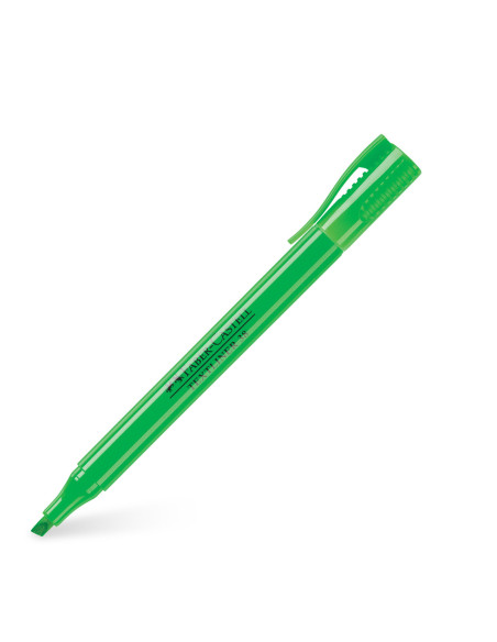 FC157763-10,Textmarker verde 38 Faber-castell - Set 10