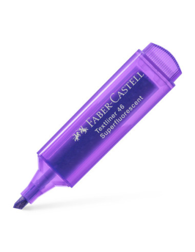 FC154636-10,Textmarker violet superfluorescent 1546 Faber-castell - Set 10
