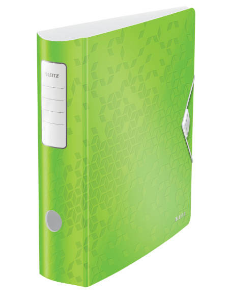 LZ11060054-5,Biblioraft plastifiat 8.2 cm 180grade verde active wow Leitz - Set 5