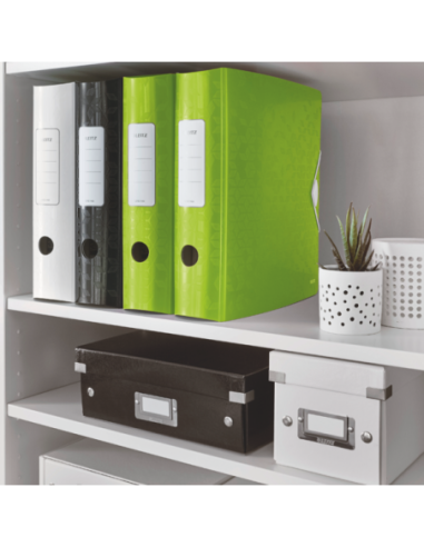 LZ11060054-5,Biblioraft plastifiat 8.2 cm 180grade verde active wow Leitz - Set 5